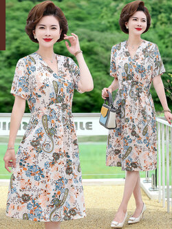 เสื้อผ้าคุณแม่วัย 60 เสื้อคนแก่ผู้หญิงวัย60