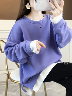 เสื้อยืดแขนยาว เสื้อแขนยาววัยรุ่นกันหนาว