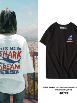 เสื้อยืด Unisex ลายน่ารัก วัดไซส์ตามช่วงน้ำหนักตัว S:40-50/M:50-55/L:55-60/XL:60-65/2XL:65-70กิโลกรัม