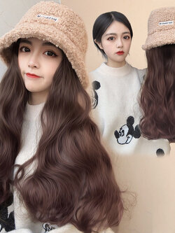 หมวกวิกผม หมวกวิกผมยาว หมวกผมปลอม หมวกวิก BY Jmaymodes