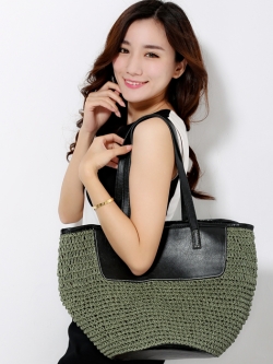 กระเป๋าสานเก๋ๆ กระเป๋าสานสวยๆน่ารัก