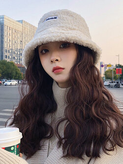 หมวกวิกผม หมวกวิกผมยาว หมวกผมปลอม หมวกวิก Moying