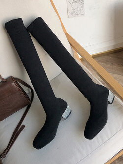 รองเท้าบูทแฟชั่นหญิง มีขนาดให้สั่งซื้อ 35 36 37 38 39 40