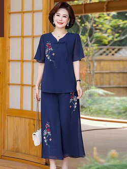 เสื้อผ้าคุณแม่วัย 60 เสื้อคนแก่ผู้หญิงวัย60