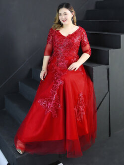 ชุดราตรีคนอ้วน ชุดราตรีไซส์ใหญ่ สาวอวบ ชุดราตรีสาวอวบ ชุดออกงานสาวอวบ ชุดออกงานคนอ้วน