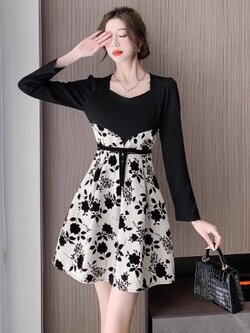 เดรสสีดำสุภาพ เรียบหรู ดูดี เหมาะกับทุกโอกาส | เดรสผู้หญิงแฟชั่นสุภาพ