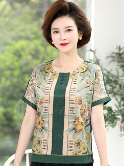 ขายเสื้อผ้าแฟชั่นสุภาพสตรีวัยผู้ใหญ่ เสื้อผู้สูงอายุ เสื้อผ้าแฟชั่นสุภาพสตรีวัยผู้ใหญ่ เสื้อผ้าวัยผู้ใหญ่ เสื้อสาววัย40 BY Qian Baina