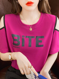 เสื้อยืดวัยรุ่นน่ารักๆ เสื้อวัยรุ่นแขนสั้น เสื้อผ้าวัยรุ่นเกาหลี แบรนด์ Wiyike