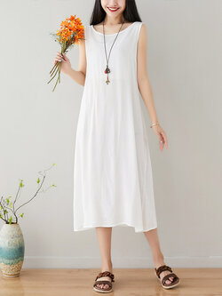 เสื้อผ้าฝ้าย เสื้อผ้าลินิน สไตล์ฤดูร้อน BY Lian Zhi Cotton and linen art สไตล์VINTAGE มีขนาดไซส์อกประมาณ 35-40 นิ้ว