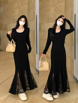 เดรสสาวอวบ มีไซส์ L-4XLอกเสื้อ 38-47 นิ้ว ใส่ได้ทั้งสาวหุ่นดีน่ารักจนถึงสาวอวบพลัสไซส์ จัดส่งฟรี! ทักแชทสั่งซื้อ