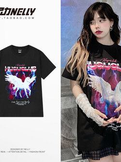 เสื้อยืดคอกลม ผู้ชาย เสื้อยืดผู้ชายเกาหลี เสื้อยืดเกาหลี แบรนด์ NELLY