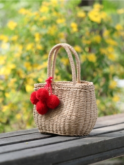 กระเป๋าสานสไตล์ญี่ปุ่น