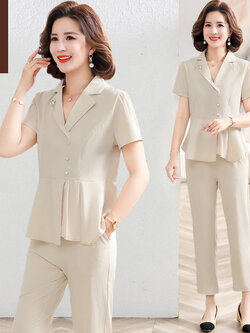 เสื้อผ้าคุณแม่วัย 60 เสื้อคนแก่ผู้หญิงวัย60