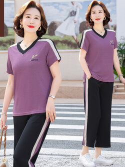 เสื้อผ้าคุณแม่วัย 60 เสื้อคนแก่ผู้หญิงวัย60