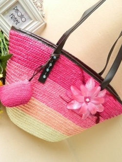 กระเป๋าสานสไตล์ญี่ปุ่น