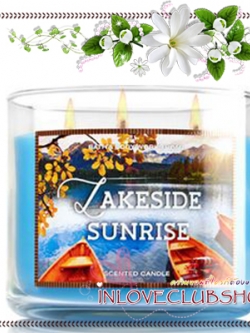 Bath & Body Works Slatkin & Co / Candle 14.5 oz. (Lakeside Sunrise)