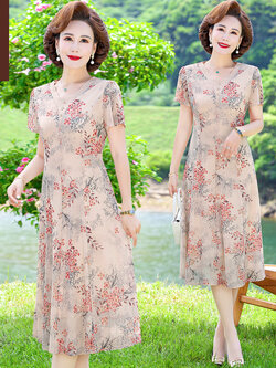 เสื้อผ้าคุณแม่วัย 60 เสื้อคนแก่ผู้หญิงวัย60