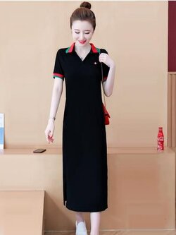 เดรสสีดำสุภาพ เรียบหรู ดูดี เหมาะกับทุกโอกาส | เดรสผู้หญิงแฟชั่นสุภาพ