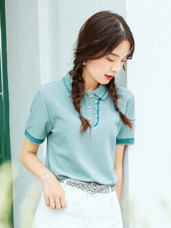 Alustine-เสื้อยืดผ้าฝ้าย