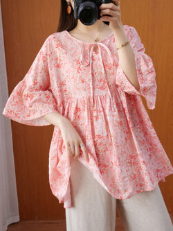 เสื้อลินิน แบบเสื้อสวยๆ เสื้อผ้าฝ้ายลินิน เสื้อเชิ้ตผ้าลินิน BY LININ