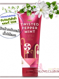 Bath & Body Works / Ultra Shea Body Cream 226 ml. (Twisted Peppermint) *Limited Edition