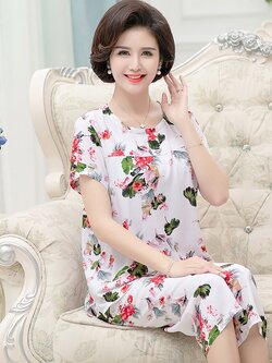 ชุดนอนคุณแม่ ชุดนอนบิ๊กไซส์ ชุดนอนคุณแม่ ชุดนอนคุณย่า ชุดนอนคุณยาย