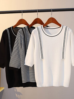 เสื้อไหมพรม เสื้อทีเชิ้ตไหมพรม เสื้อทีเชิ้ตผ้านิตติ้ง