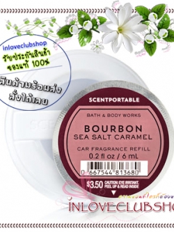 Bath & Body Works - Slatkin & Co / Scentportable Refill 6 ml. (Bourbon Sea Salt Caramel)