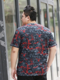 เสื้อยืดผู้ชายอ้วน มีไซส์2XL-7XL น้ำหนักผู้สวมใส่ตั้งแต่ 70-140กิโลกรัม