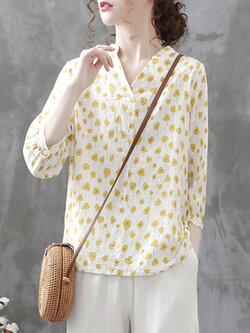 เสื้อเชิ้ตผ้าฝ้ายลินิน ขายเสื้อเชิ้ต ผ้าลินิน เสื้อเชิ้ตผ้าฝ้ายผู้หญิง