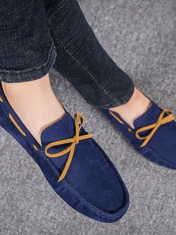 รองเท้าหนังผู้ชาย มีไซส์39-44 รองเท้าโลฟเฟอร์ชาย Slip-On Shoes