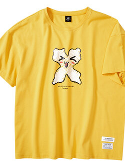 เสื้อยืดผู้ชายอ้วน S-5XL(อกเสื้อ39-51นิ้ว)