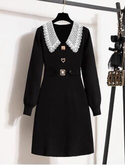 เดรสสีดำสุภาพ เรียบหรู ดูดี เหมาะกับทุกโอกาส | เดรสผู้หญิงแฟชั่นสุภาพ