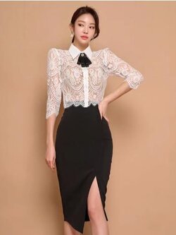 เดรสสีดำสุภาพ เรียบหรู ดูดี เหมาะกับทุกโอกาส | เดรสผู้หญิงแฟชั่นสุภาพ