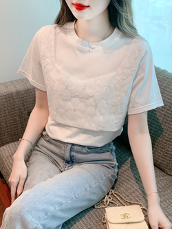 เสื้อผ้าวัยรุ่นเกาหลี เสื้อยืดวัยรุ่นผู้หญิง มีขนาด S M L XL