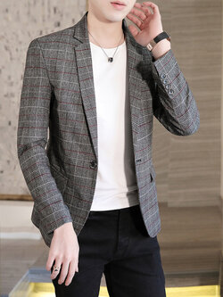 สูท Blazers ผู้ชาย เสื้อคลุมสไตล์สูท สำหรับผู้ชาย