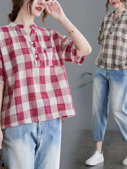 เสื้อลินิน แบบเสื้อสวยๆ เสื้อผ้าฝ้ายลินิน เสื้อเชิ้ตผ้าลินิน BY LININ