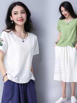 เสื้อผ้าฝ้าย เสื้อผ้าลินิน