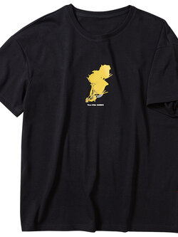 เสื้อยืดผู้ชายอ้วน S-5XL(อกเสื้อ39-51นิ้ว)