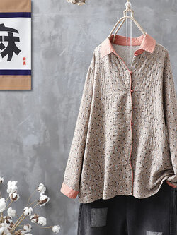 เสื้อเชิ้ตผ้าฝ้ายลินิน ขายเสื้อเชิ้ต ผ้าลินิน เสื้อเชิ้ตผ้าฝ้ายผู้หญิง