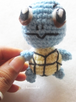 เซนิกาเมะ โปเกม่อนถักโครเชต์ Zanigame pokemon amigurumi crochet