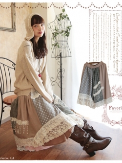 เสื้อญี่ปุ่น แนวพาสเทล สไตล์SEN MORI