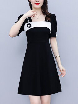 เดรสไซส์ใหญ่ ชุดเดรสสาวพลัสไซส์ เดรสเรียบหรู ไซส์ใหญ่ BY SHUYA