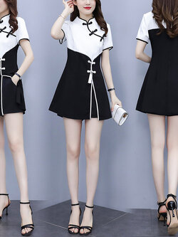 เดรสไซส์ใหญ่ ชุดเดรสสาวพลัสไซส์ เดรสเรียบหรู ไซส์ใหญ่ BY SHUYA