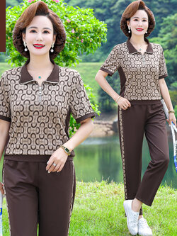 เสื้อผ้าคุณแม่วัย 60 เสื้อคนแก่ผู้หญิงวัย60