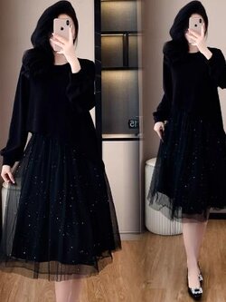 เดรสสีดำสุภาพ เรียบหรู ดูดี เหมาะกับทุกโอกาส | เดรสผู้หญิงแฟชั่นสุภาพ