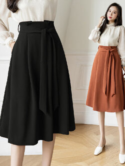 กระโปรงยาว กระโปรงยาวทรงเอ กระโปรงทำงาน