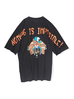 เสื้อยืดผู้ชายอ้วน S-5XL(อกเสื้อ39-51นิ้ว)