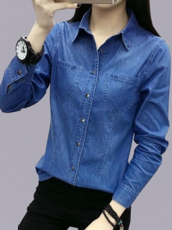 JY22752#ยีนส์ผู้หญิงเทห์ๆ*ช่วงอก*S:84/M:88/L:92/XL:96/2XL:100/3XL:104เซนติเมตร(33/34/36/37/39/40นิ้ว)