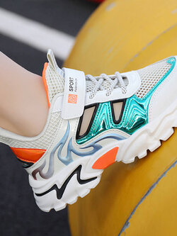 รองเท้าผ้าใบเด็ก รองเท้ากีฬาเด็ก รองเท้าผ้าใบเด็กแนวสปอร์ท